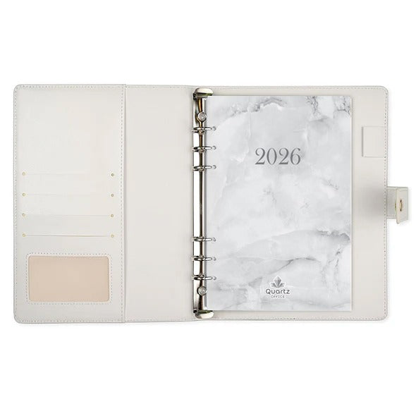 Agenda piele ecologica A5 Lilac Purple Quartz Office