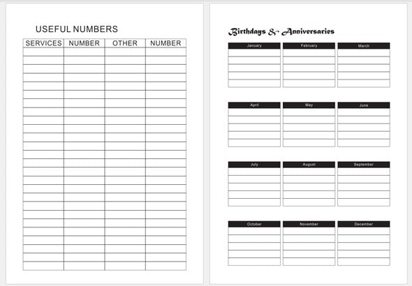 Agenda piele ecologica A5 All Black Quartz Office