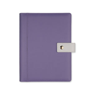 Agenda piele ecologica A5 Lilac Purple Quartz Office
