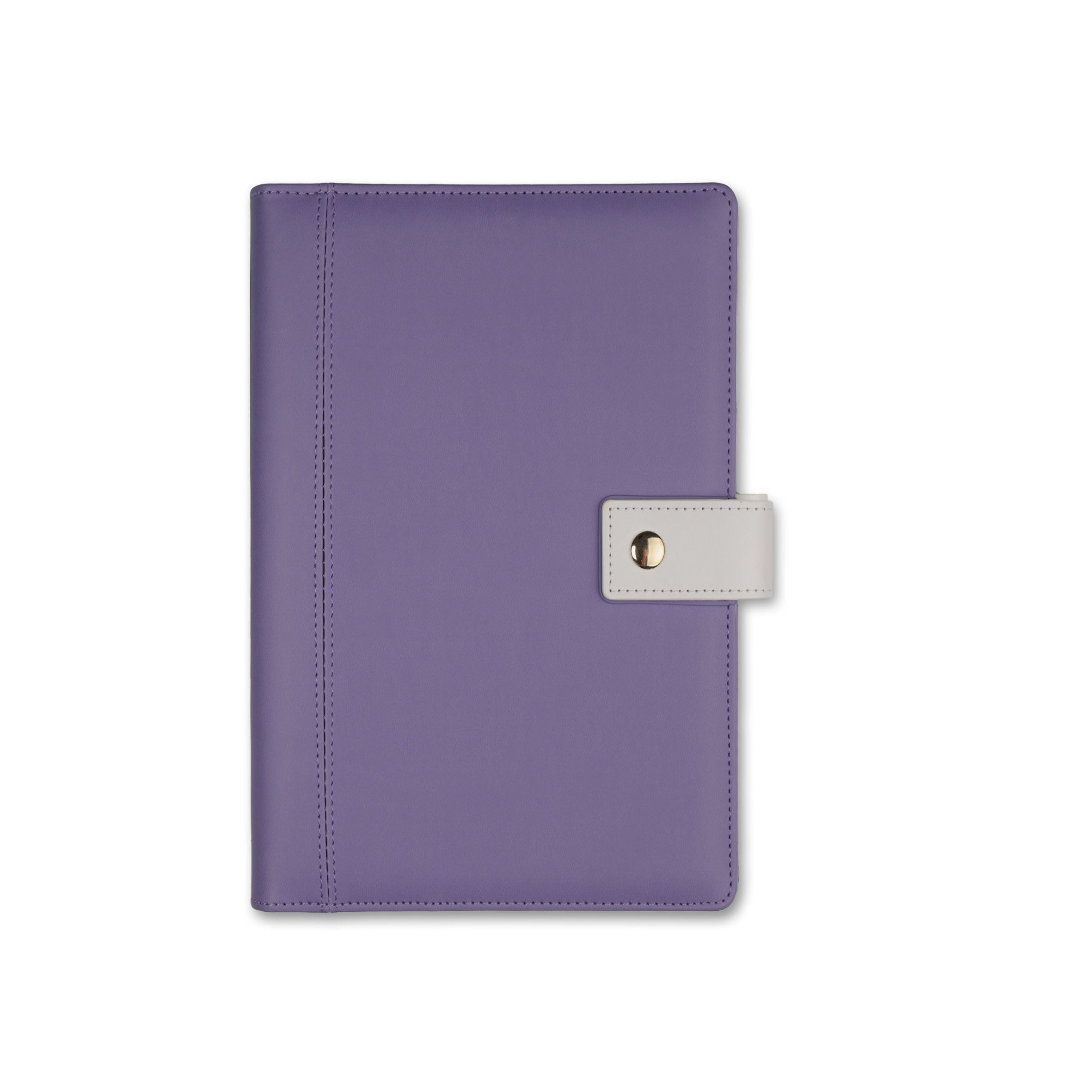 Agendă piele ecologică A6 (mică) Lilac Purple Quartz Office