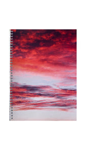 Caiet A4 80 file cu spirală A4 liniat “Vibrant Sunset”